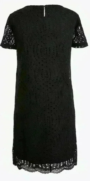 J. Crew Women's Lace Dress with Scalloped Hem - Picture 4 of 4